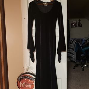 Long Velvet Killstar Dress
